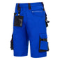 NITRAS MOTION TEX PRO FX, work trousers, short, royal blue / black