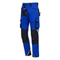 NITRAS MOTION TEX PRO FX, work trousers, long, royal blue / black