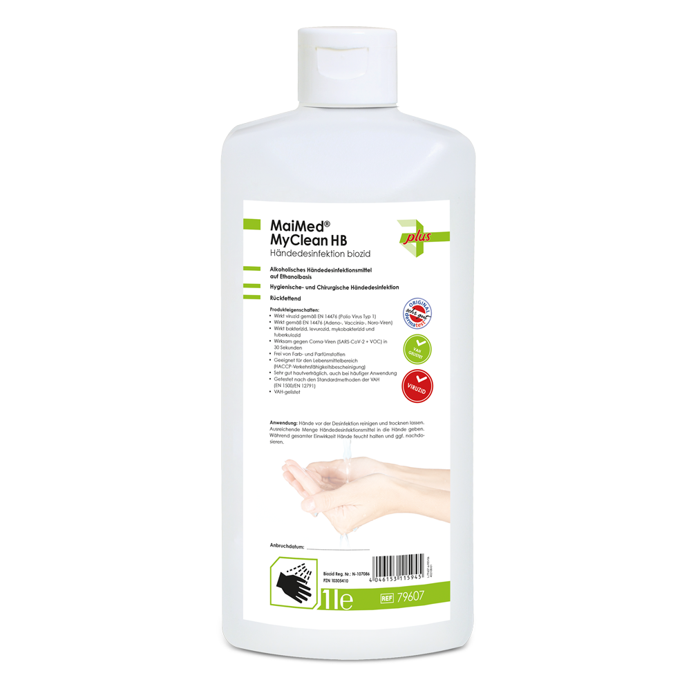 MaiMed MyClean HB hand disinfection biocidal