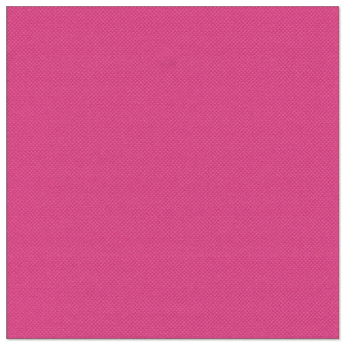 A fuchsia, 40 x 40 cm large, square napkin with a subtle textured pattern from PAPSTAR GmbH from the "ROYAL Collection" 50-pack napkins (1/4 fold).