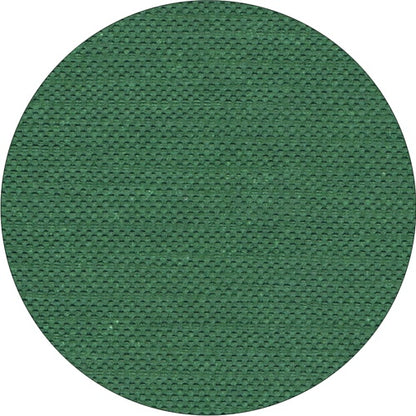 A round piece of green, textured silk paper from the ROYAL Collection table runners (80 x 80 cm) of PAPSTAR GmbH features a densely woven, slightly rough pattern – ideal for table decoration or stylish table settings. Package contains 20 pieces.