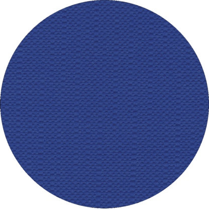 A continuous blue circle with a textured, grid-like pattern inspired by the premium tissue quality of the 'ROYAL Collection' tablecloth by PAPSTAR GmbH.