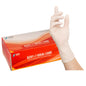 NITRAS IDEAL CARE, latex disposable gloves, white
