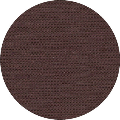 A circular, dark brown pattern made of textured fabric with a subtle raised pattern, crafted from high-quality tissue, ideal for the "ROYAL Collection" tablecloth from PAPSTAR GmbH.
