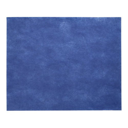 The Starpak 100 table sets, fabric-like, fleece "Soft Selection" (30x40 cm), feature a blue mottled surface - ideal for elegant table decoration or stylish table sets - shown here on a simple white background.