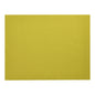 Ein unifarbenes gelbes PAPSTAR 100 Tischsets, Papier 30 x 40 cm von PAPSTAR GmbH wird auf weißem Hintergrund gezeigt - perfekt als umweltfreundliche Papier-Tischsets für Ihren Esstisch.