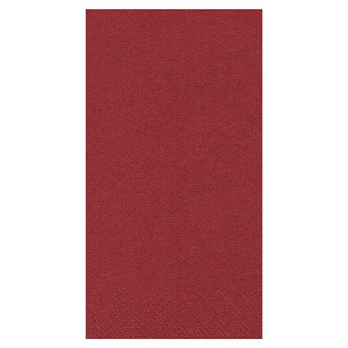 A rectangular red sheet that the PAPSTAR 250 napkins, 3-ply, 1/8-fold PAPSTAR GmbH is depicted against a white background. The slightly textured surface reflects the quality and rich color of this premium napkin.