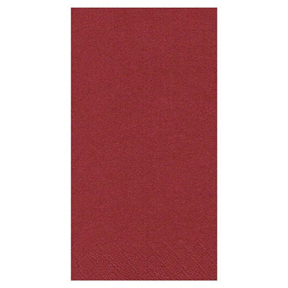 A rectangular red sheet that the PAPSTAR 250 napkins, 3-ply, 1/8-fold PAPSTAR GmbH is depicted against a white background. The slightly textured surface reflects the quality and rich color of this premium napkin.