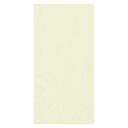 The PAPSTAR 250 napkins, 3-ply, 1/8-fold from PAPSTAR GmbH is a simple, rectangular, light beige paper napkin measuring 33x33 cm with a subtle texture along the bottom edge—ideal restaurant napkins for any occasion.