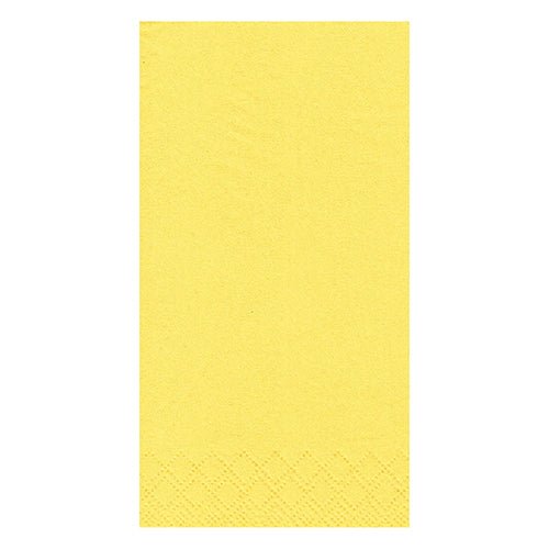 The PAPSTAR 250 napkins, 3-ply, 1/8-fold from PAPSTAR GmbH offers yellow, rectangular napkins measuring 33 x 33 cm with a smooth surface and a subtle diamond pattern—ideal for any restaurant or café.