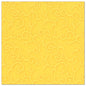 The yellow napkin PAPSTAR 50 "ROYAL Collection" napkins 1/4-fold 40 x 40 cm by PAPSTAR GmbH is fully covered with an embossed vine pattern.
