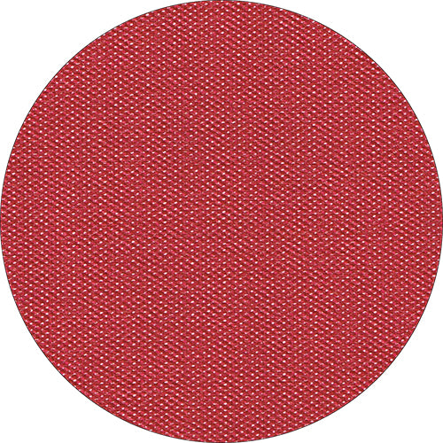A close-up of Starpak 20 table covers, fabric-like, fleece “soft selection plus” (80 x 80 cm) shows a round red pattern with a uniform weave structure, ideal for decoration and fleece applications.