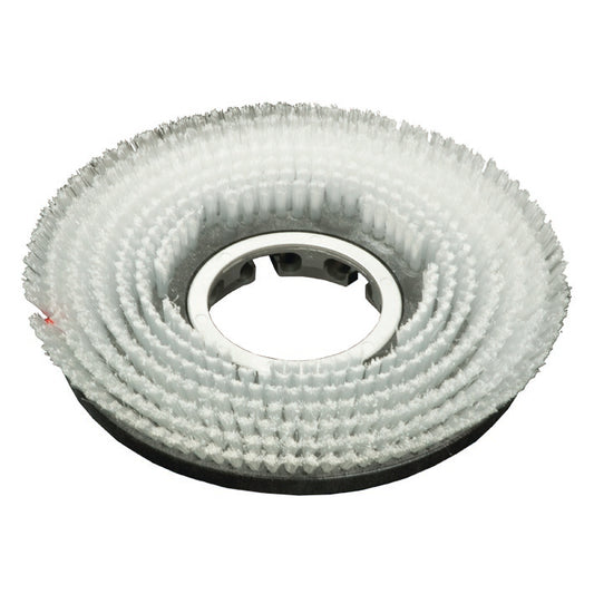 Die Scheuerbürste Waschbeton (35 cm) von Diversey Deutschland GmbH & Co. OHG mit abgeschrägten Borsten passt auf die swingo 2500 und ist ideal zur Reinigung von Waschbetonoberflächen. Lieferung: 1 Stück pro Packung.