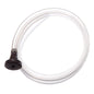The universal filling hose from Diversey Deutschland GmbH & Co. OHG, ideal for easily filling the fresh water tank on the swingo 1255 E, is a transparent, flexible hose with a black suction cup at one end, depicted on a white background. Packaging: 1 piece.