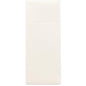 The Starpak 480 cutlery bags are rectangular, cream-colored Airlaid envelopes (40 x 33 cm) with a flap and cutlery fold, ideal for the hygienic presentation of cutlery. Brand: Starpak. Depicted on a plain white background.