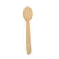 The PAPSTAR wooden spoon "pure" (15.7 cm) from PAPSTAR GmbH, eco-friendly and durable, is a biodegradable disposable cutlery option - delivered in a box with 500 pieces.