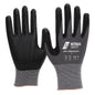 NITRAS SKIN FLEX LITE+, assembly gloves, gray / black