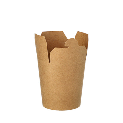 A PAPSTAR 25 snack boxes, cardboard rectangular brown take-out container from PAPSTAR GmbH is shown with partially open flaps against a white background, highlighting its eco-friendly design.
