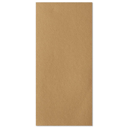 The 50 napkins "ROYAL Collection" (1/8-fold, 40 x 40 cm) from PAPSTAR GmbH are elegant, textured napkins, ideal for table decoration or in combination with matching kraft paper, depicted on a white background.