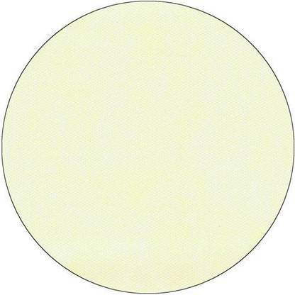 A simple, cream-colored round disc with a thin black contour, similar to the Starpak tablecloth 'soft selection' made of fabric-like fleece in cream (40 m x 1.18 m), presented against a white background.