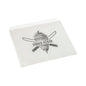 The PAPSTAR doner kebab bags 16x16 cm (white, shrink wrap, 1000 pieces) from PAPSTAR GmbH feature a doner skewer with crossed knives and "DONER KEBAB" - the ideal packaging solution for snack bars.