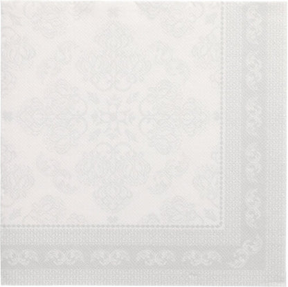 PAPSTAR 50 napkins "ROYAL Collection" 1/4-fold, 40 x 40 cm, white - elegant paper napkins from PAPSTAR GmbH for stylish occasions.