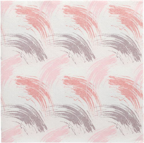 A textured background with repeating brush strokes in burgundy, pink, and mauve on white, inspired by the elegance of the 50 napkins "ROYAL Collection" 1/4-fold 40 x 40 cm burgundy from PAPSTAR GmbH.