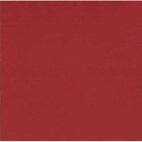 PAPSTAR 50 Napkins "ROYAL Collection" 1/4-fold, 40 x 40 cm in burgundy by PAPSTAR GmbH feature a smooth, solid-colored surface and a simple design - without visible patterns or structures.