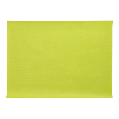 The 100 table mats, fabric-like fleece "soft selection plus" (30x40 cm) from PAPSTAR GmbH are lime green, rectangular mats with a slightly textured surface – perfect for a stylishly set table.