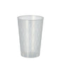 The Starpak 40 reusable glasses for apple wine (0.25 l, Ø 7 cm, 10.5 cm) are unbreakable plastic cups with a subtle diamond pattern – perfect for apple wine and as a sustainable option in shrink wrap (40 pieces).