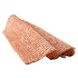 The Starpak 10 copper cloths (25x25 cm, 10 pieces) made of coarse copper mesh are presented as a durable cleaning agent folded in a foil bag against a white background.