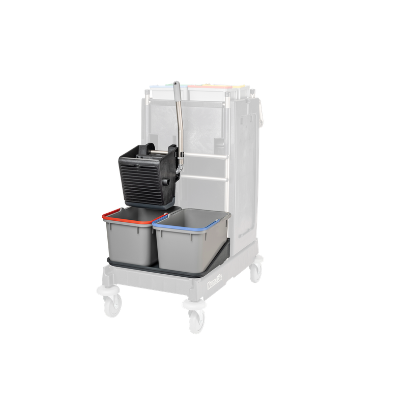 Numatic SRK 1 black - universal press, powder-coated, 2 x 17 liter bucket and bowl for 17 litres Pack (1 piece)