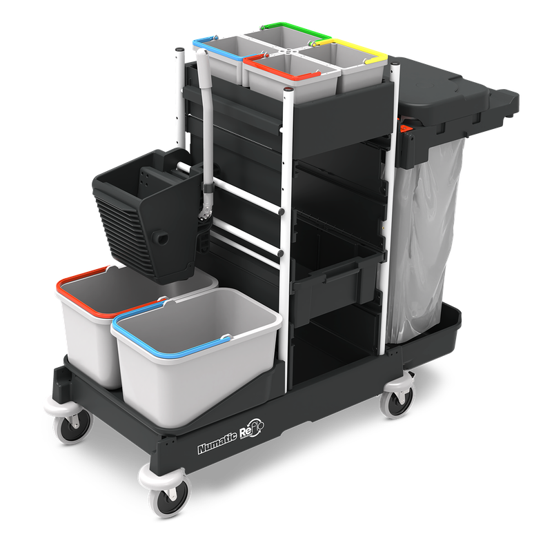 Numatic cleaning trolley ProCar 7G Black (SM1) | Pack (1 piece)