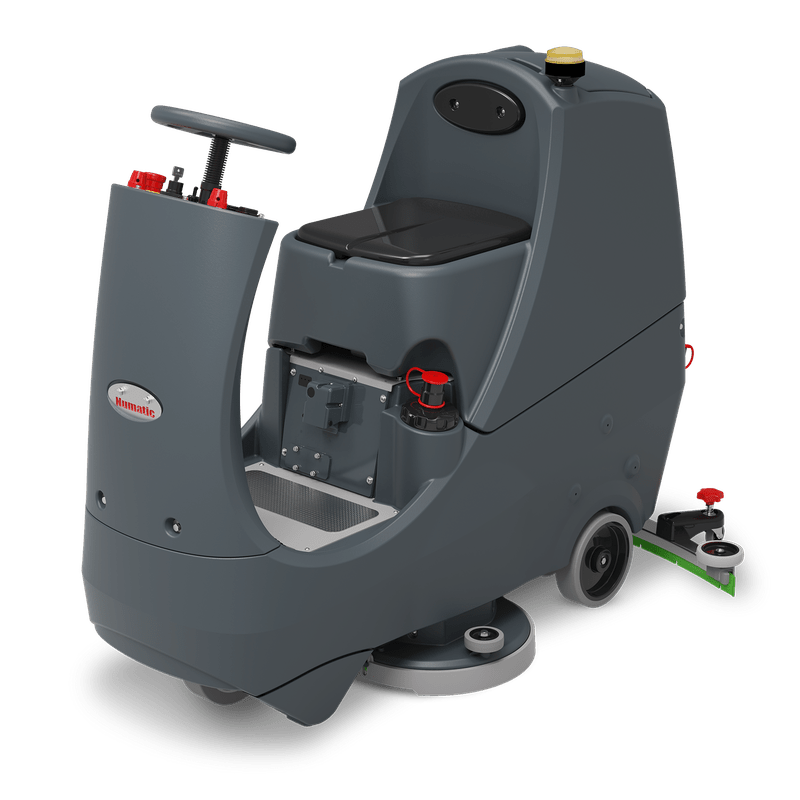 Numatic ride-on scrubber dryer CRL8072/100T incl. integrated. Charger and TenTec shyness | Pack (1 piece)