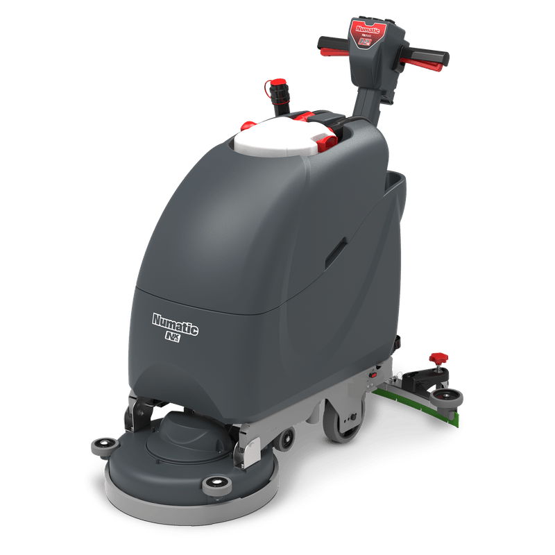 Numatic battery scrubber dryer TBL4045/50 including integrated charger and Ten-Tec brush | Pack (1 piece)