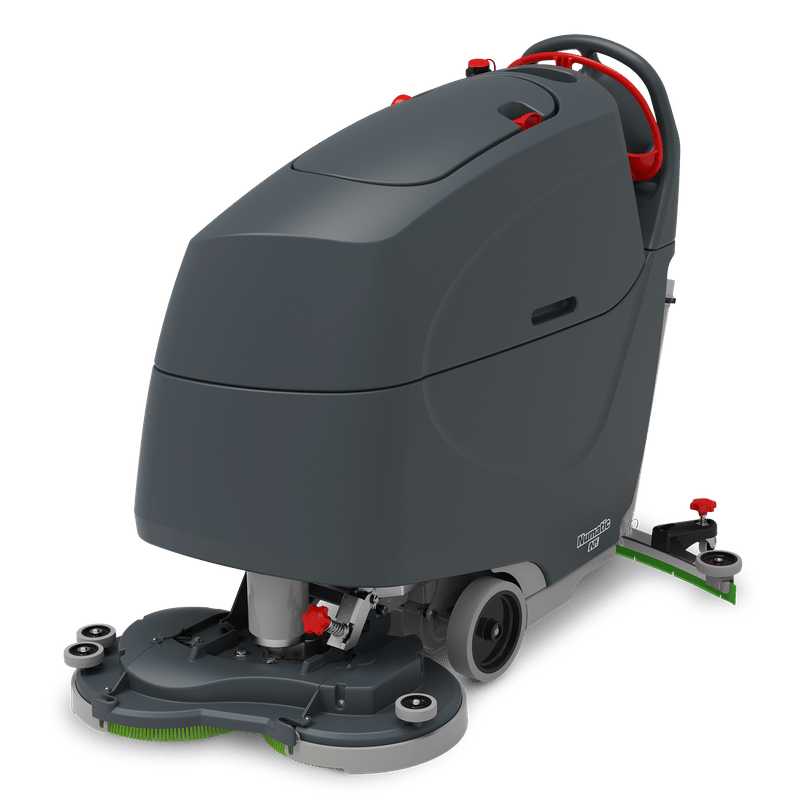 Numatic battery scrubber dryer TBL8572/100T incl. integrated. Charger+2 TenTec brushes | Pack (1 piece)