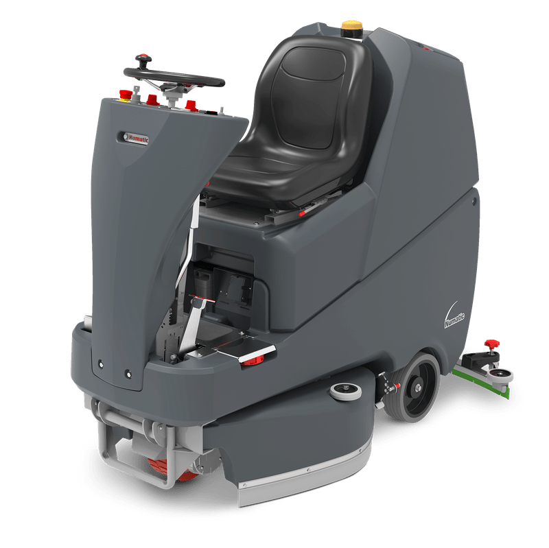 Numatic ride-on scrubber dryer TRL720T incl. integrated charger and TenTec brushes | Pack (1 piece)