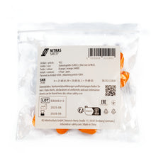 NITRAS ear plugs, orange, EN 352, polybag of 5 pairs | Pack (1 piece)