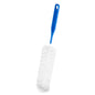 The ARNOMED cleaning brush for urinals from ARNOWA GmbH is a long-handled care accessory with a blue handle and white bristles, ideal for hygienic cleaning of urinals or narrow containers.