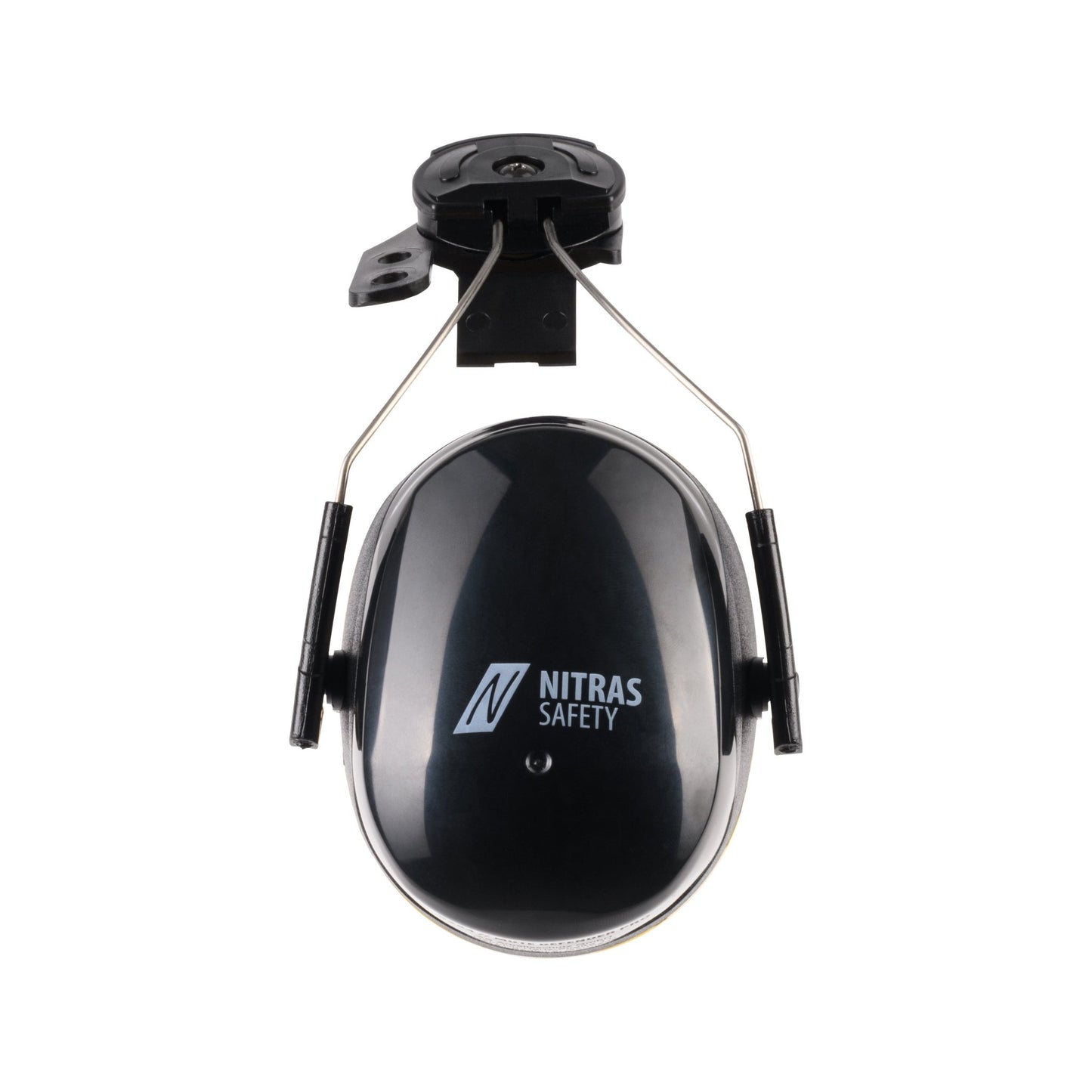 NITRAS MUTE DEFENDER PRO, earmuffs, black / yellow, EN 352-3 plastic | Pack (1 piece)