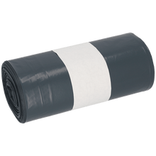 A rolled-up EMIL DEISS KG (GmbH + Co.) DEISS 94118 film roll in gray (500+400x1200x0.05 mm, 20 pieces), with a plain white paper band in the middle, stands on a white background.