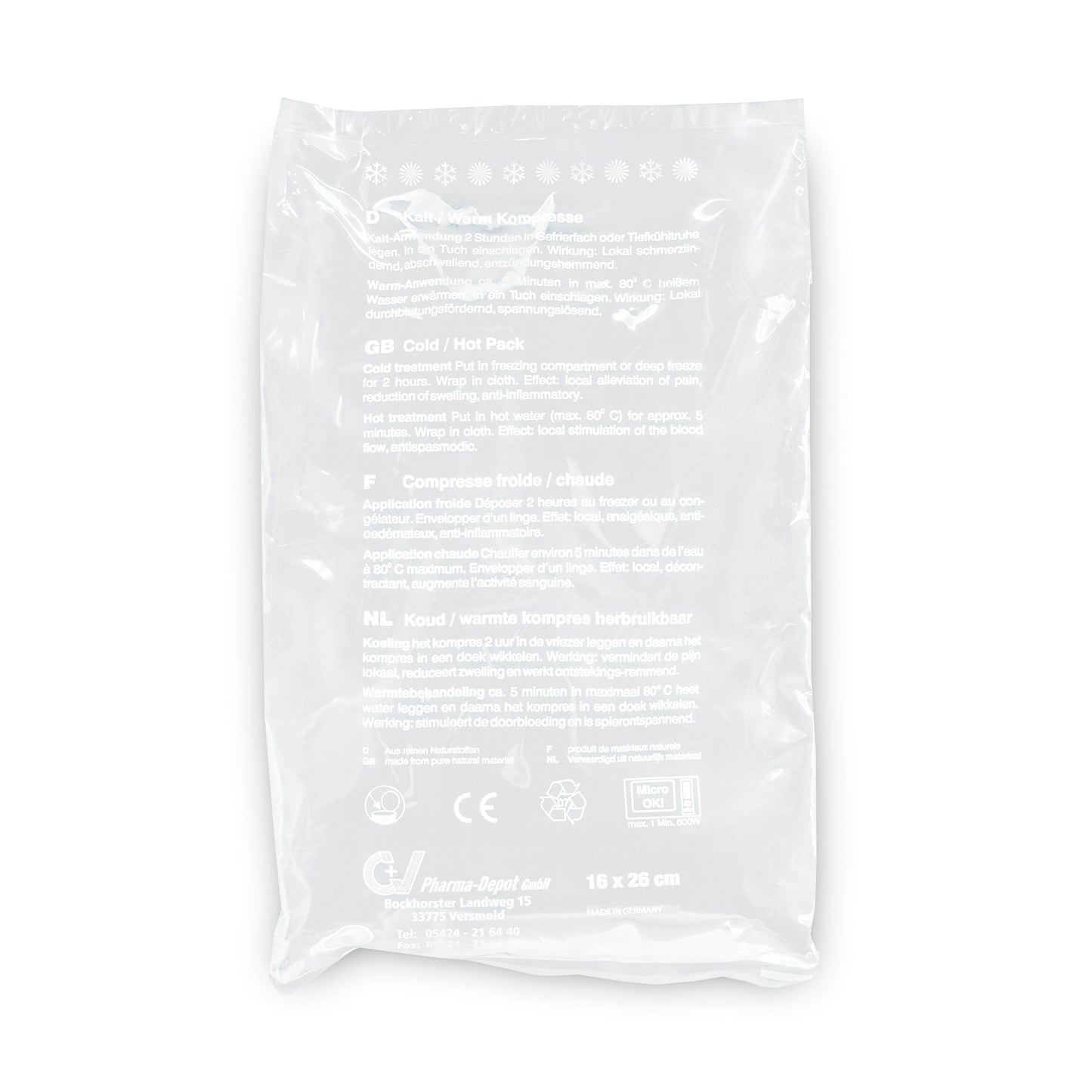 Cold-warm compress | 1 compress