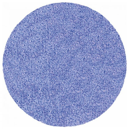 The Arcora Round Pad Micro-Blue 17'' from Arcora International GmbH has a structured blue-violet surface, ideal for intermediate cleaning of textile floor coverings with the bonnet system; in a box with 8 pads.