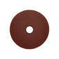 A round, dark brown Arcora Sunshine Strong Plus No1+ Pad by Arcora International GmbH with a textured surface and hole, photographed on a white background. Available in a box (10 pieces).