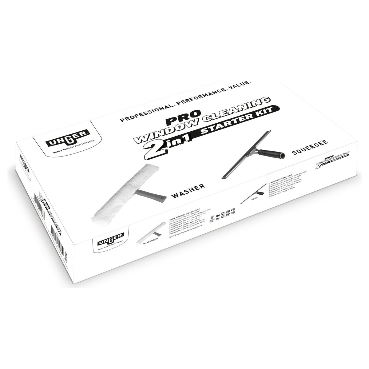 Unger PRO Window Cleaning 2in1 Starter Kit
