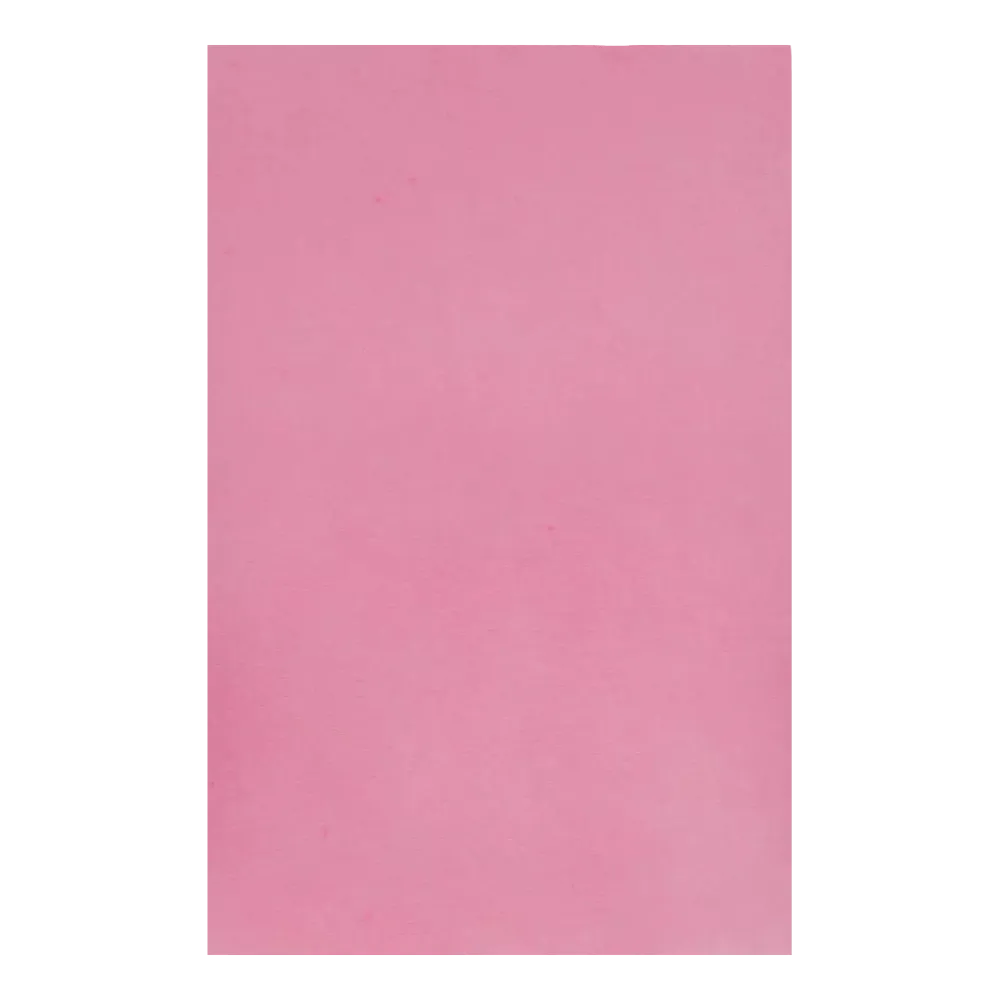 A rectangular image in vibrant pink, reminiscent of AMPri Dental crepe cover tray filter paper in various colors, features a subtle color gradient providing a smooth and even appearance.