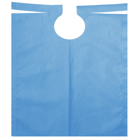 Ampri patient cloak with PE coating 500 x 600 mm, different colors | Role (80 pieces)