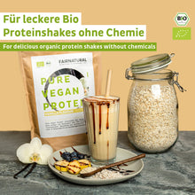 Organic vegan protein powder vanilla without soy