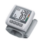The discontinued item: Beurer wrist blood pressure monitor BC 30 from Beurer GmbH features a digital display for systole, diastole, and pulse, as well as a gray, adjustable cuff for comfortable blood pressure measurement.