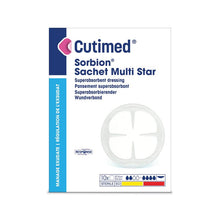 Cutimed Sorbion Sachet Multi Star, Wound Dressing